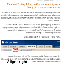 alignment right alignment right