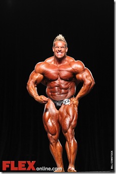 jay cutler mr olympia 2010 muscular pose 2