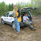 Joey and Harrison - on-site work interview