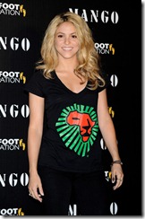 Shakira Mango Unicef Present Charity T Shirts 1d8RyIsF4LRl