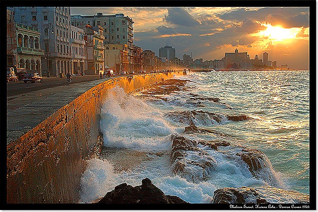 MALECON POR LA TARDE by Felix Pages-Romeu