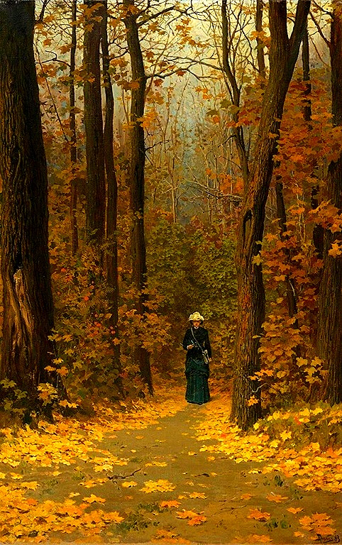 [Vasili Dimitrievich Polenov, Woman walking on a forest trail[6].jpg]