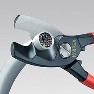 Knipex Cable Shears with Twin Cutting Blades