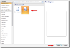  Cara Offline Posting Menggunakan MS Word 2007