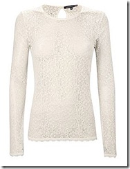 French Connection Lace Top