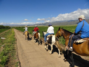 We head out for a 3 hour tour of some of the Estancia's 600 hectare.