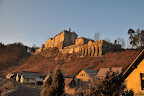 Slune�n� pov�no�n� r�no na hrad� �esk�m �temberku