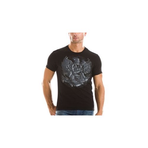 Lambang Garuda Armani Exchange T-Shirt Black Lambang Garuda Armani Exchange T-Shirt Black
