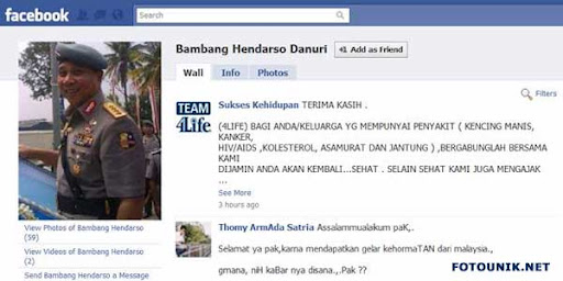 Akun Facebook Palsu KAPOLRI marak di Facebook | Jangan Tertipu!