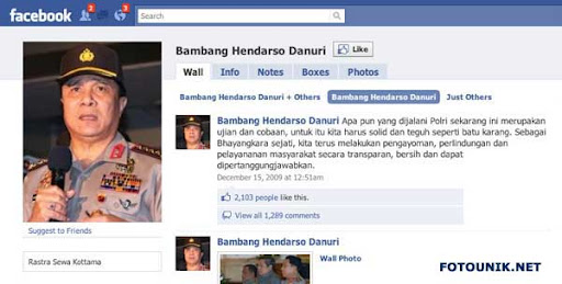 Akun Facebook Palsu KAPOLRI marak di Facebook | Jangan Tertipu!
