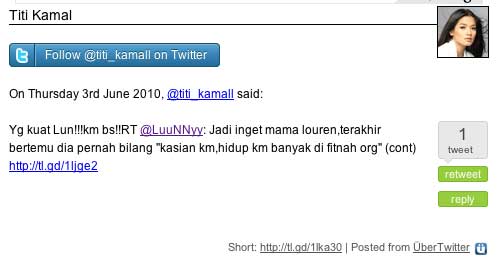 Titi Kamal & Lunatic dukung Luna di  twitter  | Video hot mirip Ariel Luna
