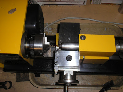 Machining thin brass rod in the lathe
