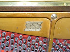 Grotrian Steinweg upright Walnut