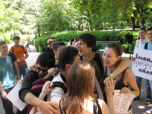 massive hug