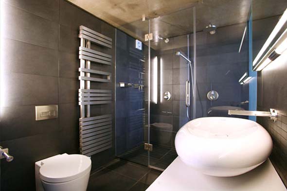 minimalist bathroom urban apartment design pictures