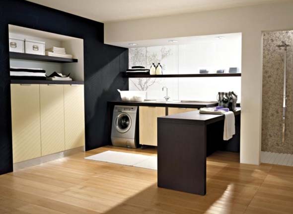 modern laundry room interior designs ideas