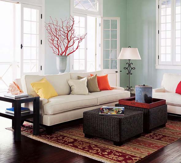 minimalist elegant sofa furniture in living room