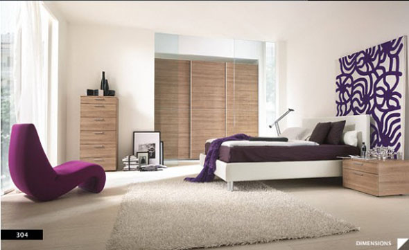 modern designing decorative interior bedroom ideas
