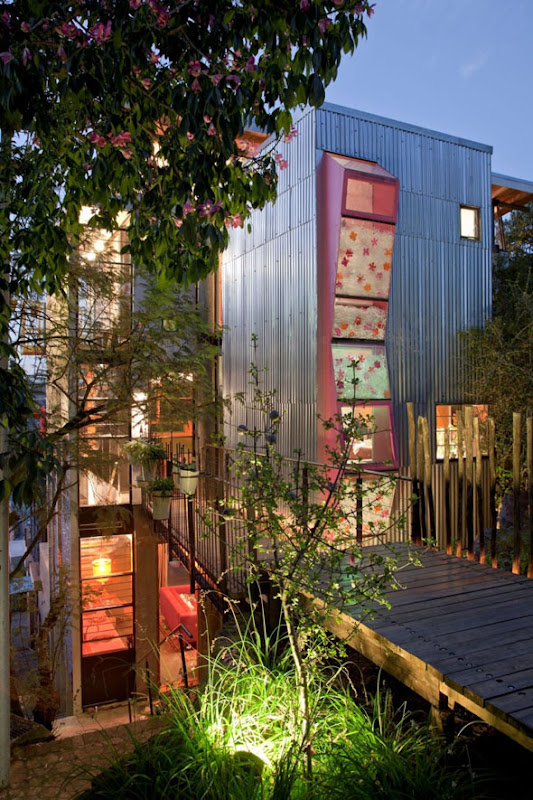 contemporary nature landscape house remodel design