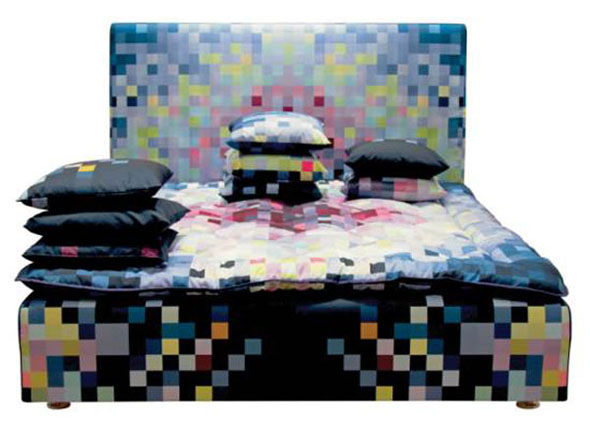 unique bed pixelated furniture designs ideas photo