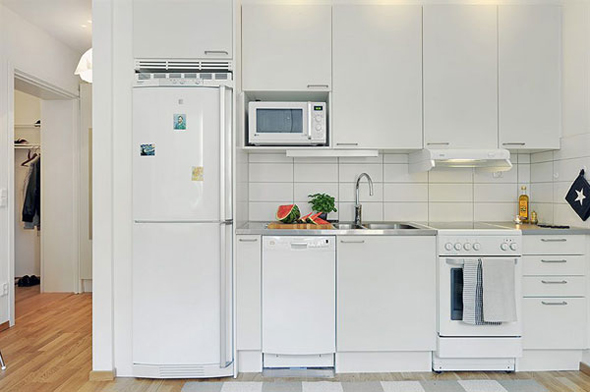 modern white kitchen set design ideas
