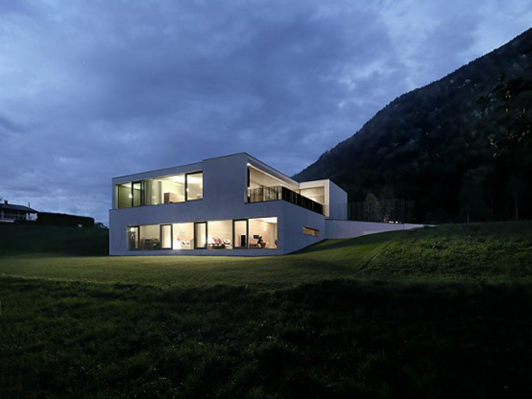 minimalist concrete germann house architecture design