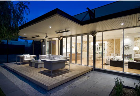 modern elegant exterior home design by enoki