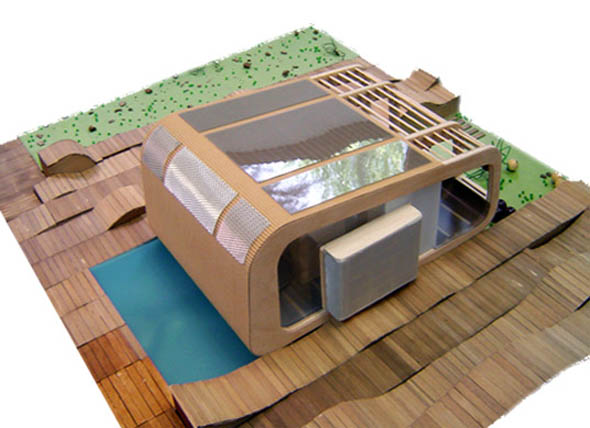 rooftop solar energy house concept design