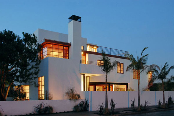 contemporary home in venice beach design ideas