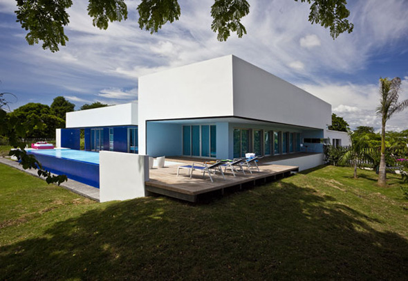modern family residence architecture design ideas