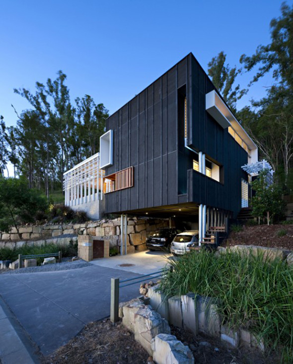 modern exterior home timber design ideas