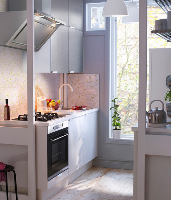modern ikea small kitchen design photos
