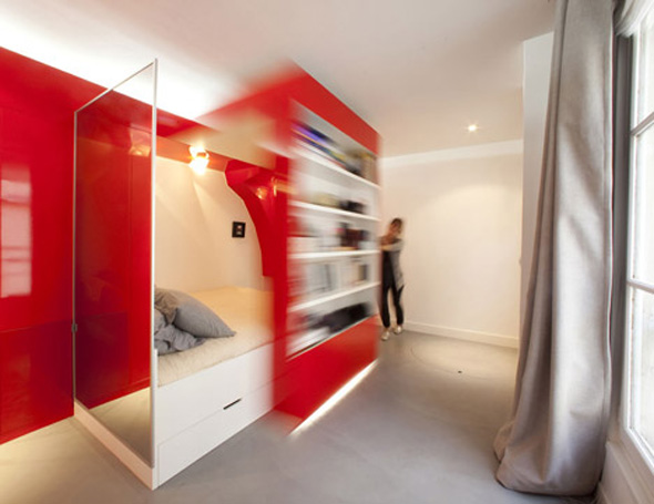 modular decoration for small apartment design
