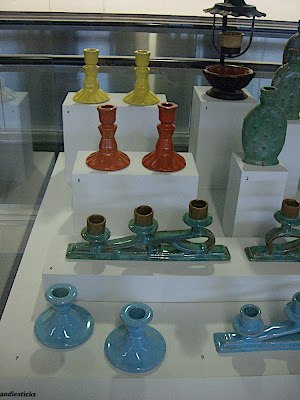Candlesticks and votives