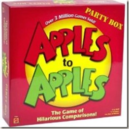 apples to apples