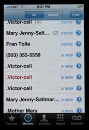 Here's my proof. Grandma Tolle called me on May 20. Kinda.