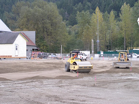 Grading 5th Street [10/22/09]