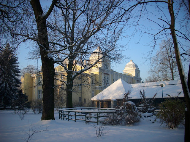 Herpetarium i akwarium w śniegu