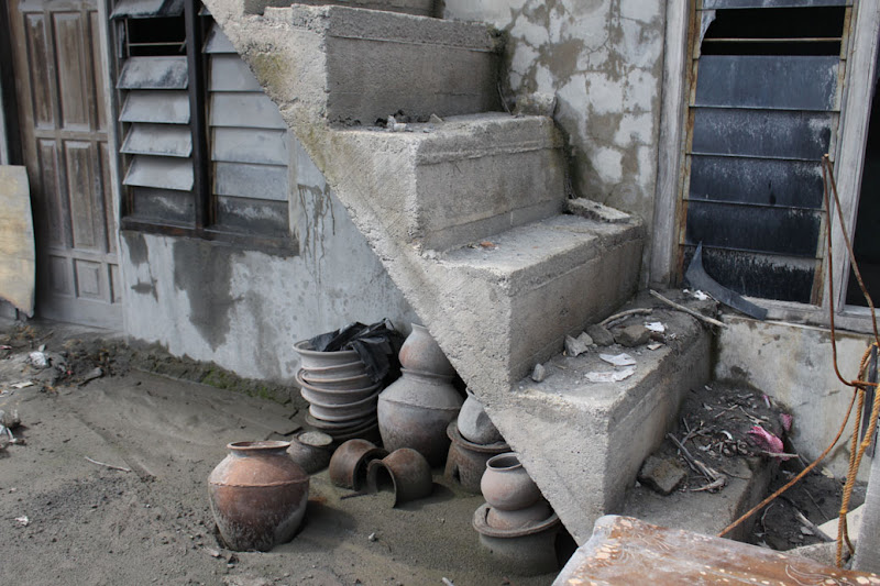 Stairs_Kalitengah_Mount Merapi_Srunen VIllage_Merapi Eruption_Jogjakarta_Indonesia_Aftermath
