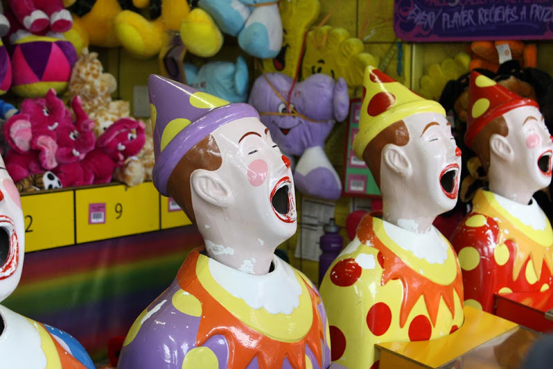 Clowns_Luna Park_Melbourne_St Kilda_Australia