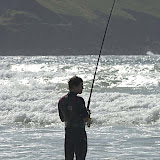 Fishing North Cornwall coast