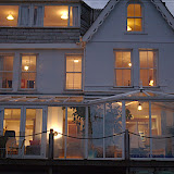 The front of the property