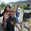 We finished off lunch by dancing in the street