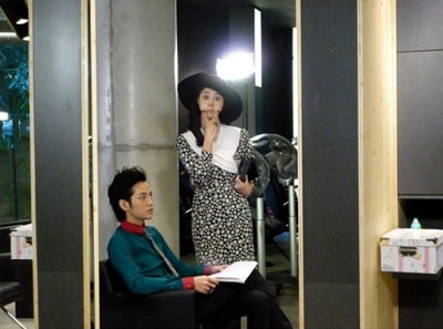 รูปภาพในกองถ่ายละครเรื่อง You’re Beautiful