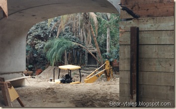 Construction of the Indiana Jones Adventure