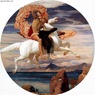 Lord Frederic Leighton, Perseo volando sobre Pegaso en rescate de Andrómeda