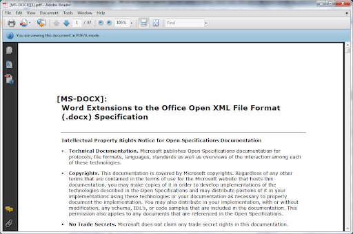 MS-PST file format specification released. Yep, the full and complete 