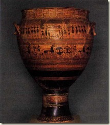 Ânfora ática Período Geométrico