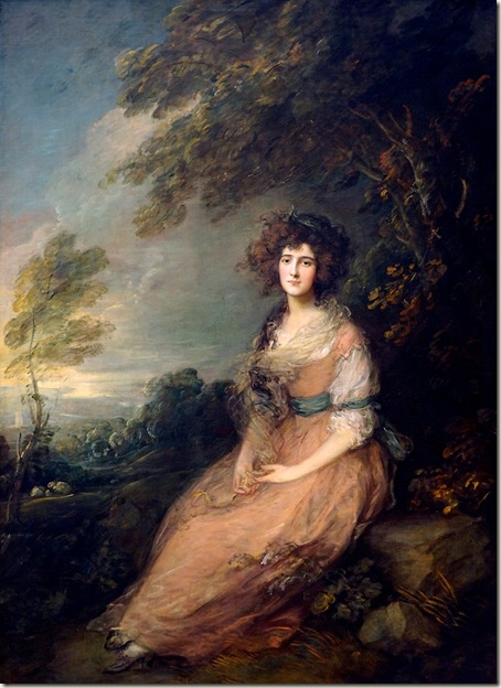 Mrs. Richard Brinsley Sheridan, Gainsborough, c. 1785
