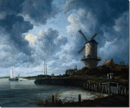 Moinho em Wijk-bij-Duurstede, Ruisdael, c. 1665